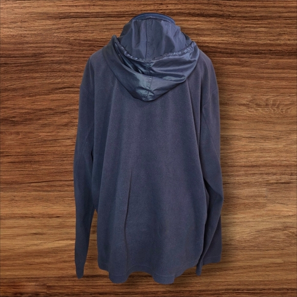 Adidas Men's Blue Full Zip Jacket With Hood Size XL - Picture 5 of 6